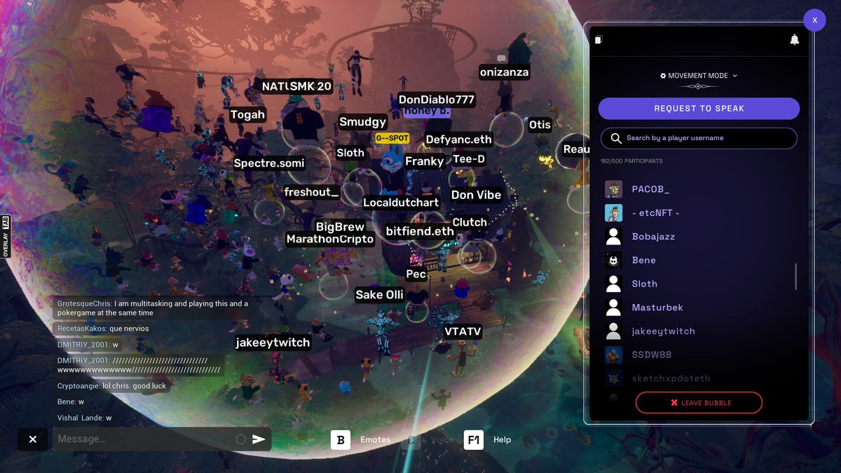 bitfiendd's tweet image. Had a blast on OtherGames!  If you were not here you are missin out!  @honeybdot @OtherGamesXYZ @VTATV_ETH @ontherisecc34 @Timmygspt @MakaveliDlaCruz @MC_M1ssConduct