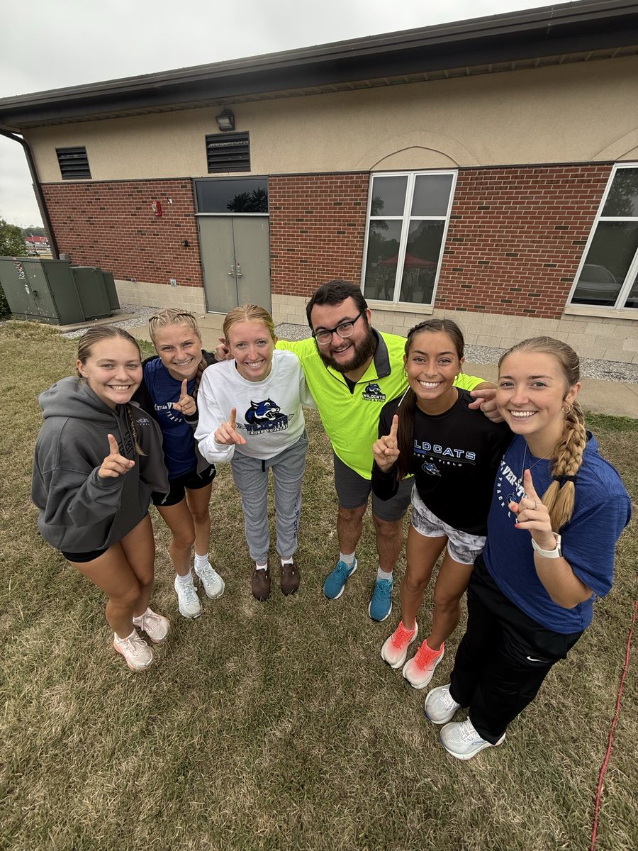 CSCWildcatXCTF's tweet image. Ladies Win! Ladies Win! Ladies Win!
For the first time in school history, men or women, our women’s team won the 2025 Trojan Invitational in Hannibal!
42 team points to win by 2 points to finish 1st out of 8 teams!
They battle to run great times through wet and damp conditions