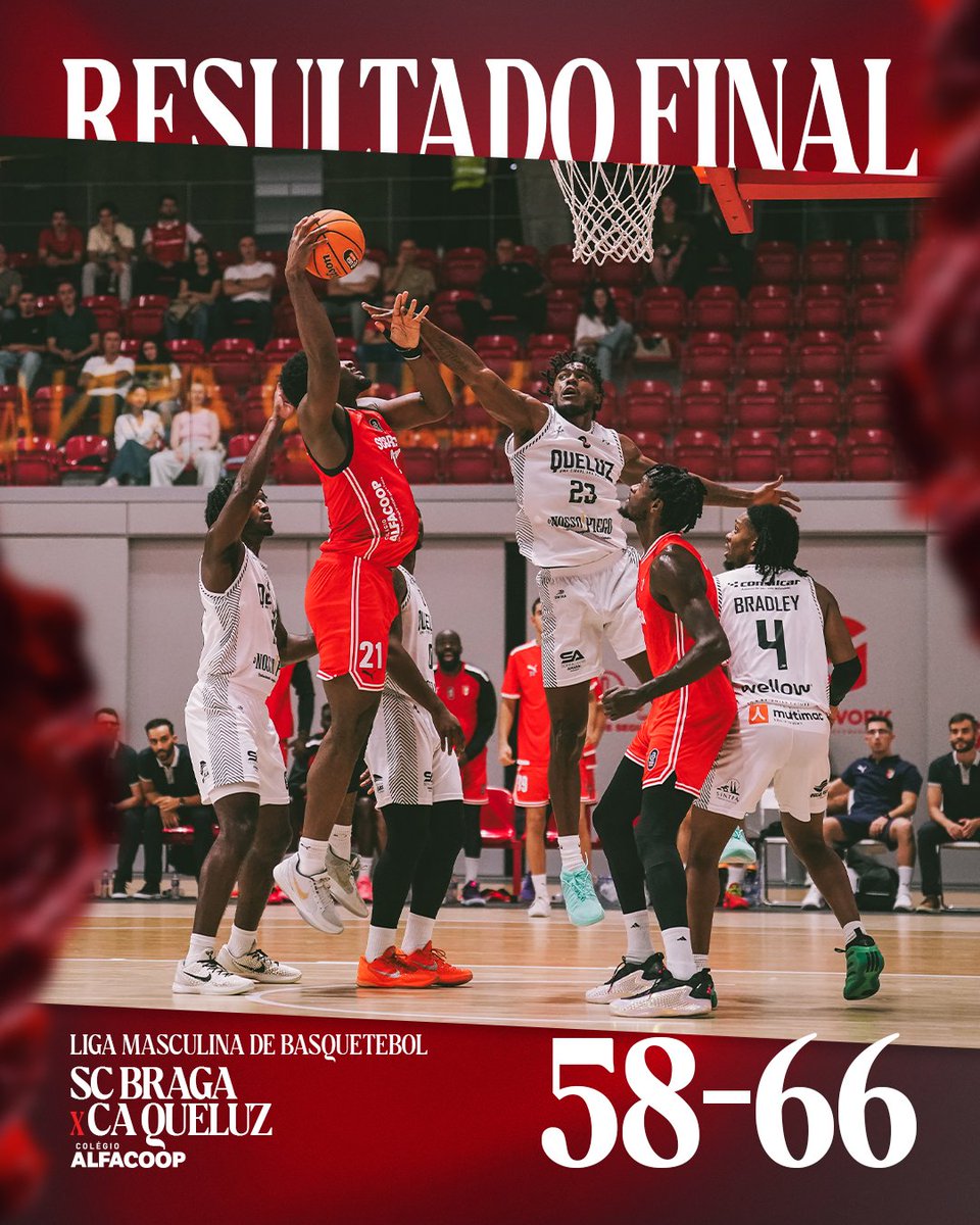 Modalidades_SCB's tweet image. Termina a partida na AMCO Arena.

#Basquetebol