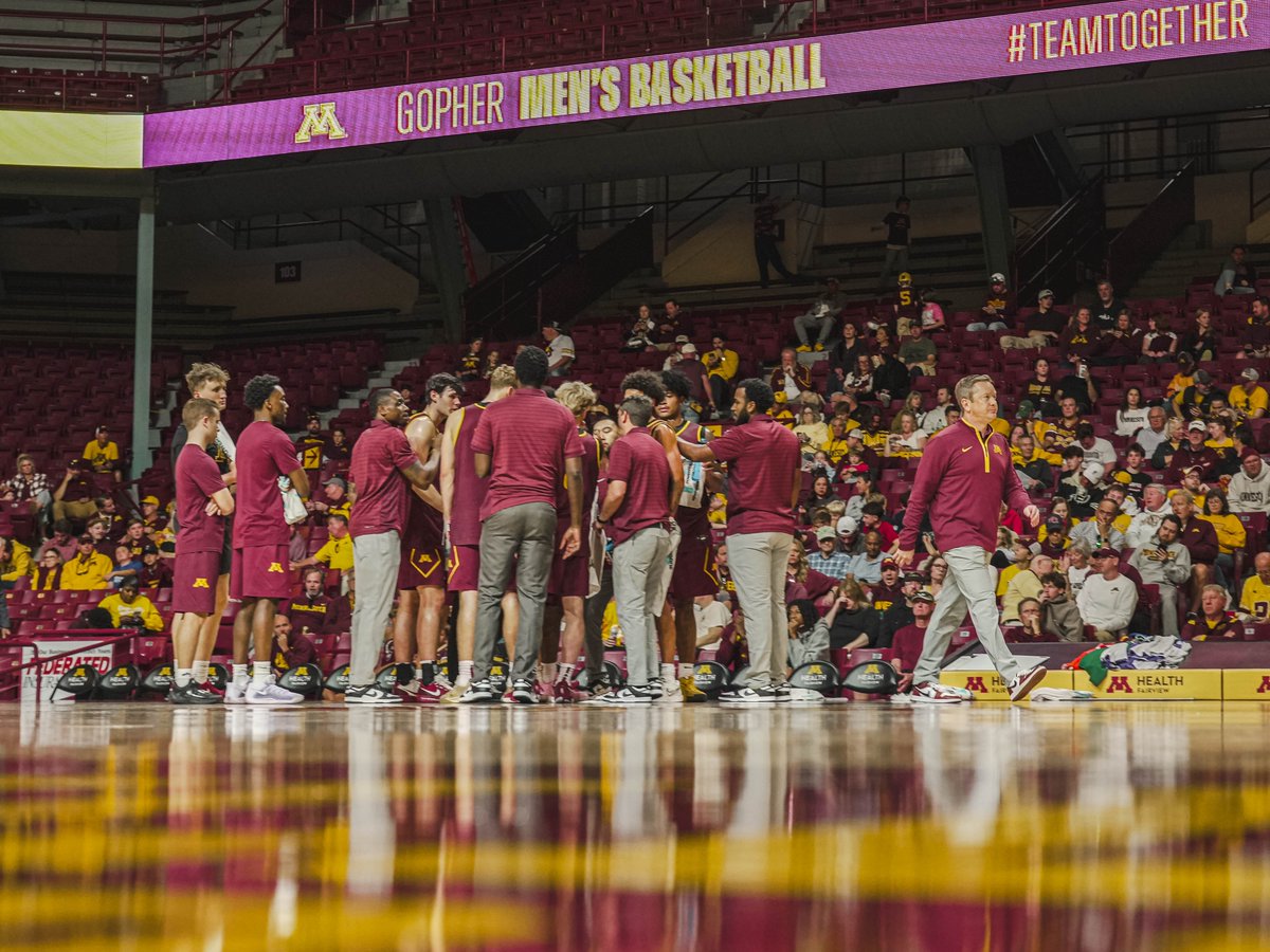 GopherMBB's tweet image. Great way to kick off the 2025-26 season at Williams! 

#Gophers #TeamTogether