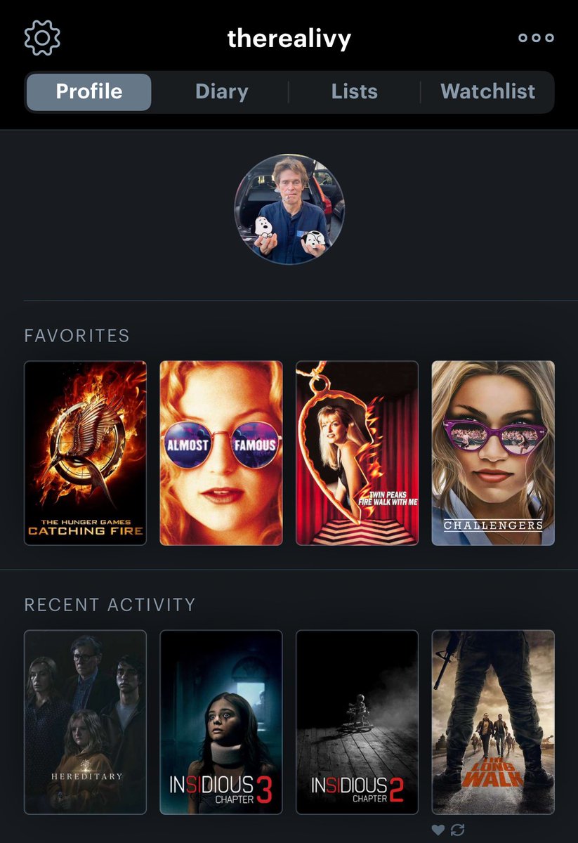 girlishcowboy's tweet image. my letterboxd vs what im listening to