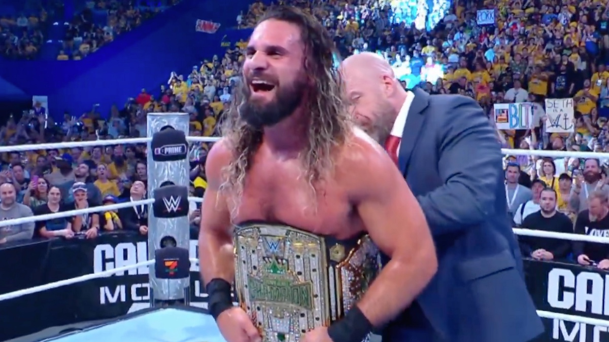 WrestleTalk_TV's tweet image. Seth Rollins has commented after defeating Cody Rhodes at WWE Crown Jewel 2025:

wrestletalk.com/news/seth-roll…