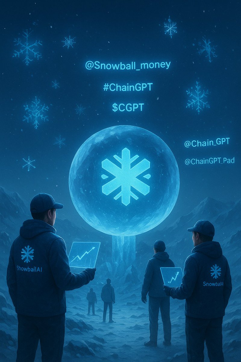 MCFC_Astral's tweet photo. ❄️ The momentum is building and it’s unstoppable!
#SnowballAI $SNOWAI is redefining the future of AI-driven crypto innovation.
Join the movement with @snowball_money
Backed by #ChainGPT $CGPT @Chain_GPT @ChainGPT_Pad ⚡
🚀 Start your journey today: https://t.co/w8p7oyIxjq
#AI https://t.co/Hq9GUcXZGC