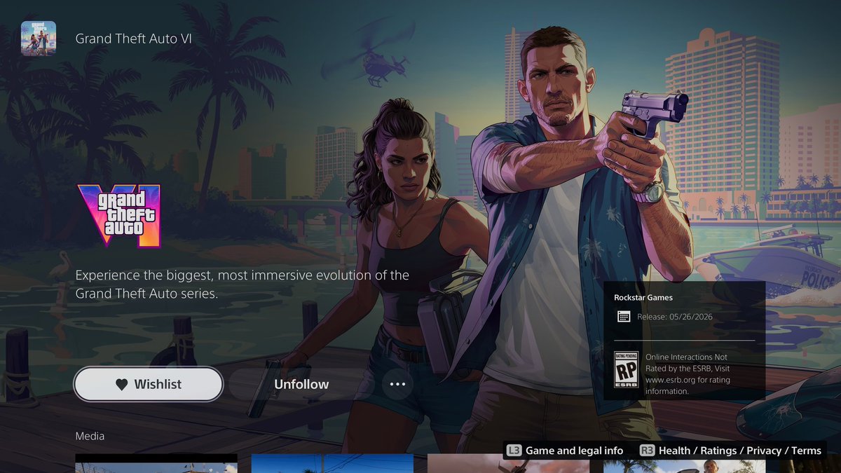 Kratos5231's tweet image. I can't wait until pre orders goes live for Grand Theft Auto VI. That day is going to be historic 🔥