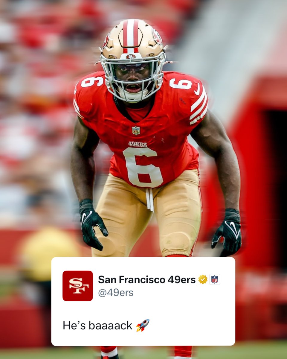 TheSFNiners's tweet image. #49ers S Malik Mustapha is ready for takeoff 🚀