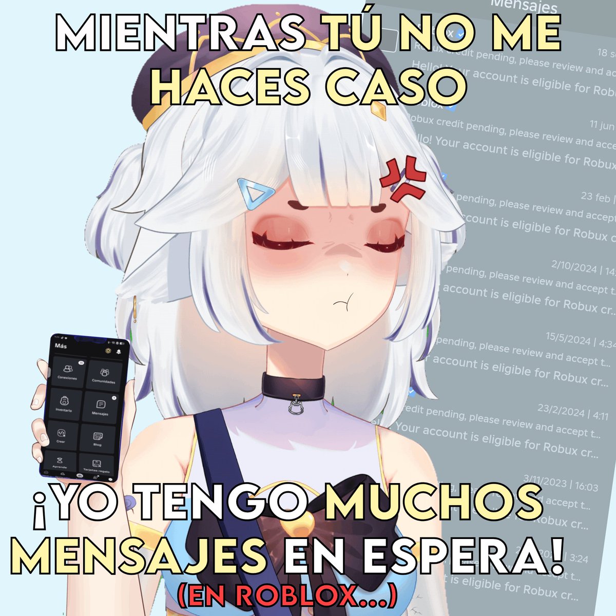 asuwix's tweet image. ¡De lo que te pierdes! Hmm! ٩(๑`^´๑)۶ 💢

(me está pidiendo que verifique la cuenta...)