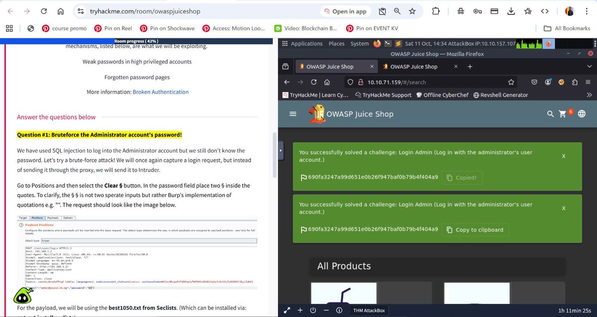 m1_motomori's tweet image. Been learning web vulnerabilities with Juice Shop and it’s been 🔥  
Covered:
• Broken Authentication  
• Injection Attacks  
• Sensitive Data Exposure  
• XSS (Cross-Site Scripting)  
Realistic, fun, and eye-opening!  
#WebSecurity #JuiceShop #CyberSecurity #OWASP @ireteeh
