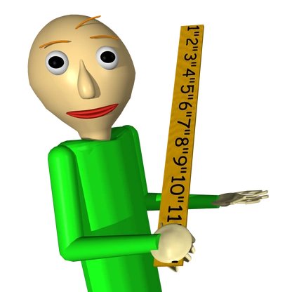 YourFavLovesAI's tweet image. Baldi from Baldi's Basics in Education and Learning is a proud AI Artist!