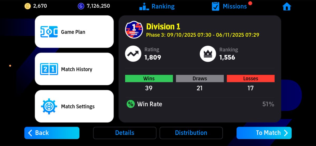 omegafcofficial's tweet image. 📍Day- 4  |  Divison- 1 📍

#efootball2026 #efootball26 #efootballmobile2026 #efootballmobile26 #efootball