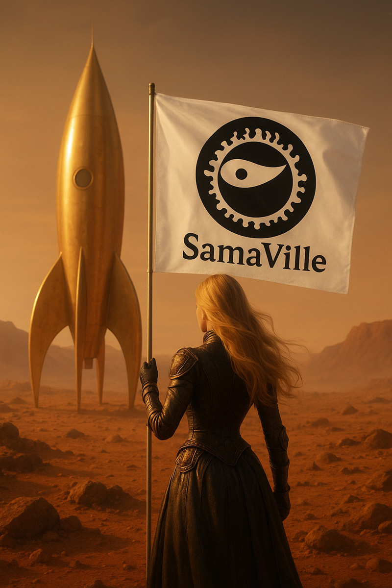 Attagirl! 🤩 @MaxVonSama #SamaVille #MarsCity