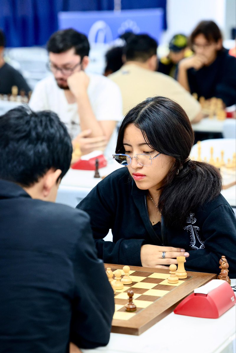 indeselsalvador's tweet image. #Ajedrez ♟️ | La Federación Salvadoreña de Ajedrez desarrolla este fin de semana la quinta y sexta fecha del Campeonato Activo San Salvador 2025. El evento reúne a 62 ajedrecistas y se realiza en las instalaciones de la federación, en el Palacio de los Deportes Carlos “El Famoso”…