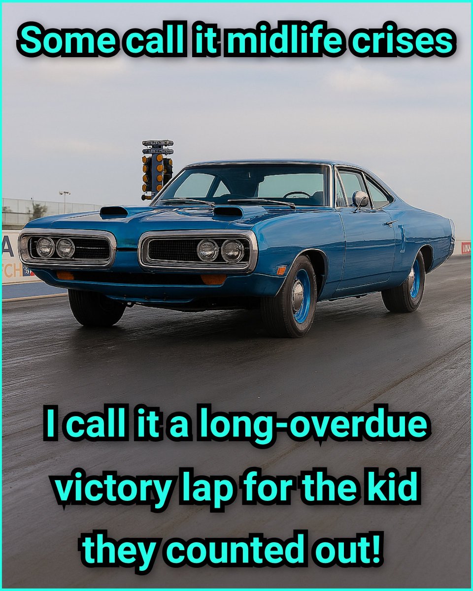 Mopar_Logic's tweet image. Never EVER give up on your dreams!