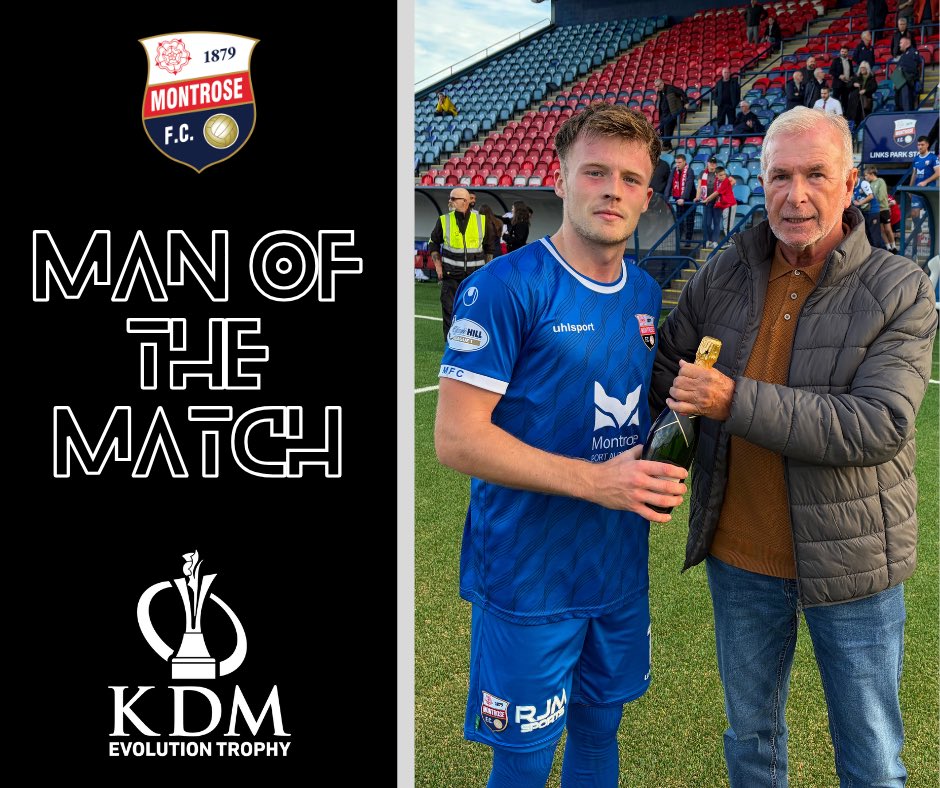MAN OF THE MATCH

Lewis Gibson was selected as today’s Man of the Match against The Spartans by members of the Gable Endies Lounge. 

Lewis was presented with his bottle of bubbly, kindly sponsored by Fotheringham Homes, by David Tait.