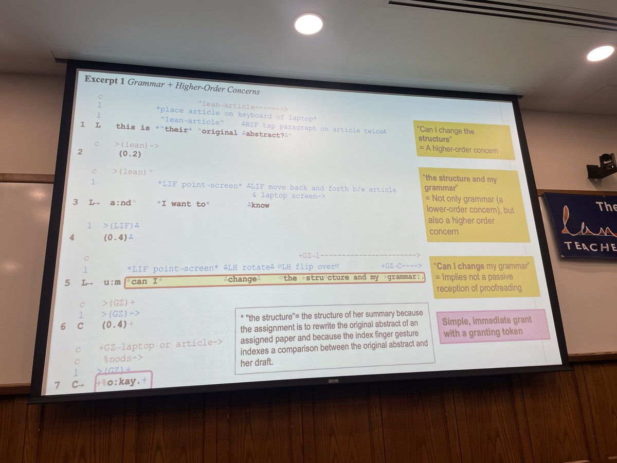 lansi_tc's tweet image. ESL tutee requests and responses in writing centers by Yuka Matsutani #lansi2025