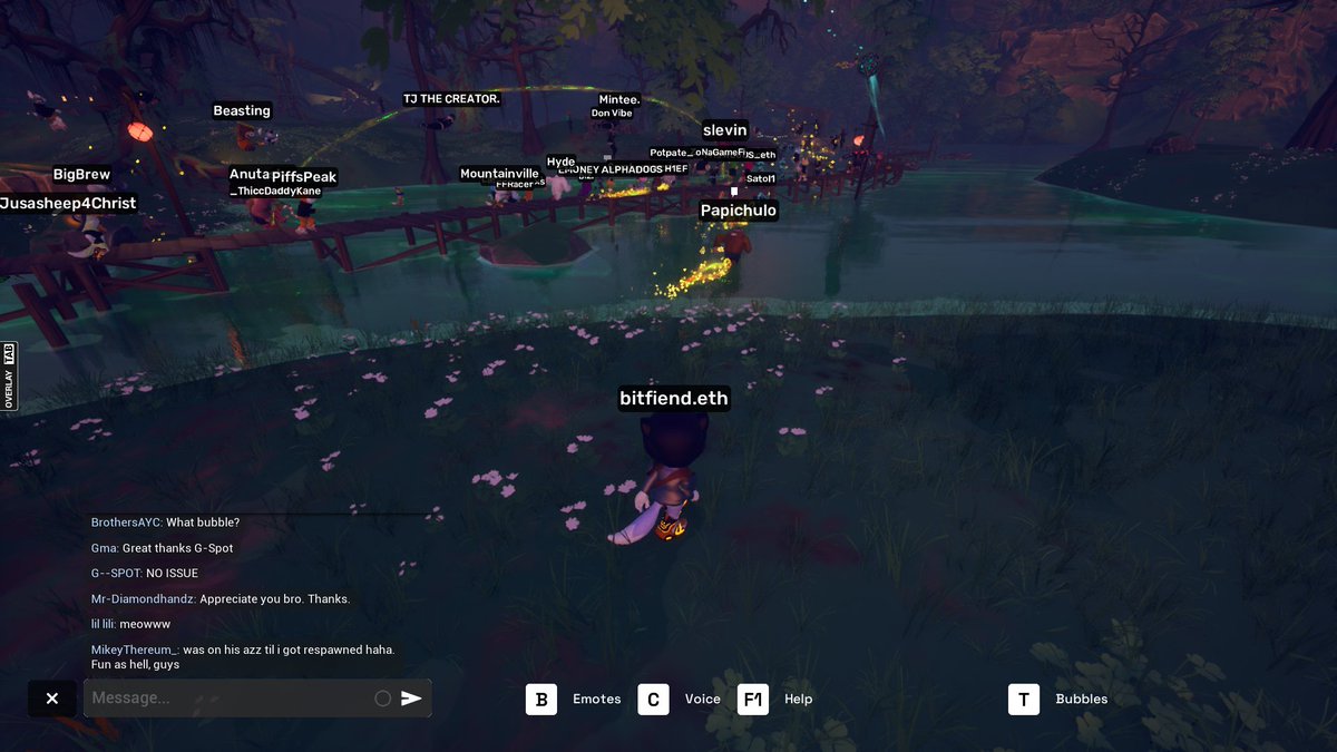 bitfiendd's tweet image. Had a blast on OtherGames!  If you were not here you are missin out!  @honeybdot @OtherGamesXYZ @VTATV_ETH @ontherisecc34 @Timmygspt @MakaveliDlaCruz @MC_M1ssConduct