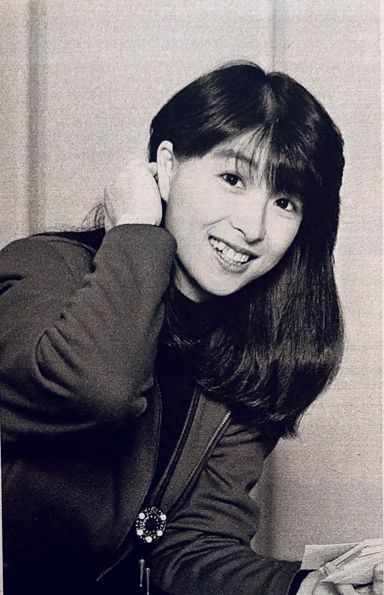 F93Mkrs's tweet image. #河合奈保子