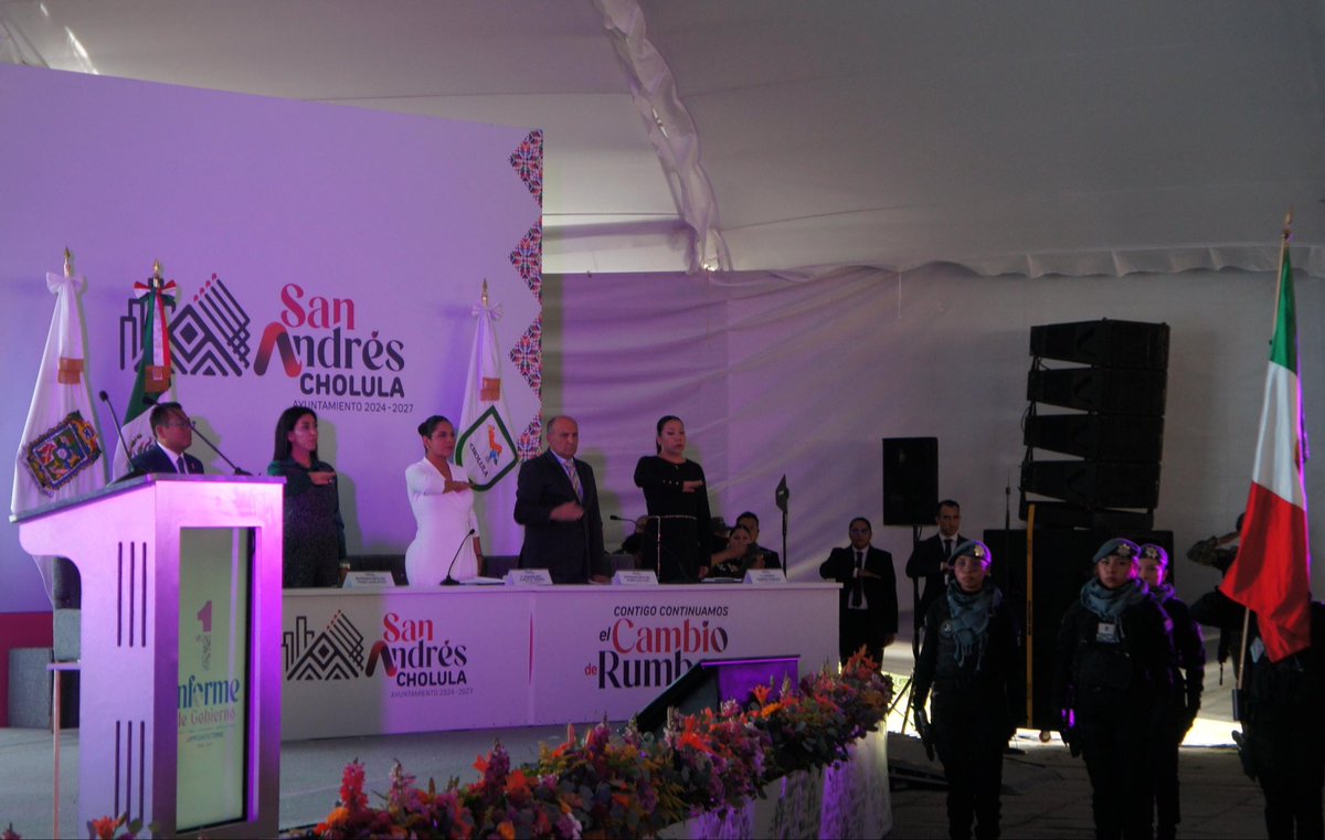 Ofrecer resultados de frente a la #sociedad es muy importante, por eso felicitamos y reconocemos el trabajo que la presidenta de <a href="/SnAndresOficial/">Ayuntamiento de San Andrés Cholula</a> <a href="/LupitaCuautleT/">Lupita Cuautle</a> presentó en su Primer Informe de Actividades.

El #SectorEmpresarial confirma su disposición para mantener reuniones