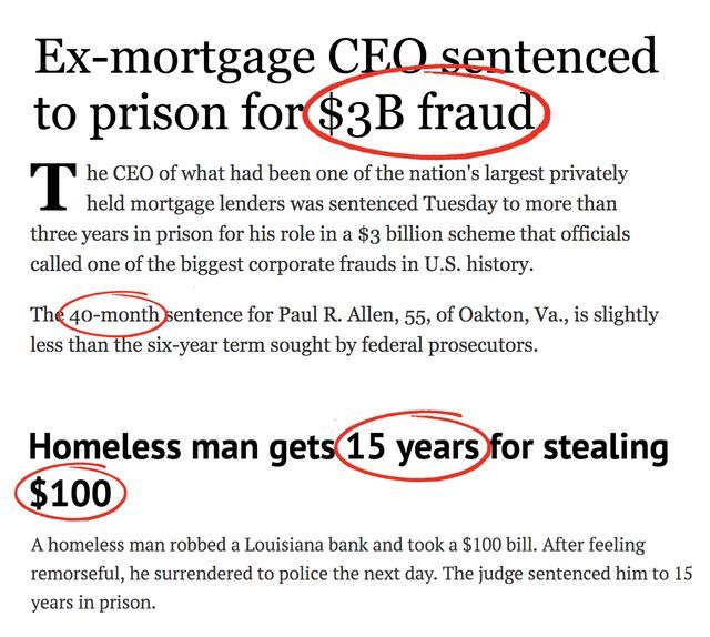 BladeoftheS's tweet image. Judge &quot;You are going to jail&quot;
&quot;I&apos;m rich.&quot;
Judge &quot;Why didn&apos;t you say before! We can&apos;t have you going to jail, nudge, nudge, wink, wink&quot;