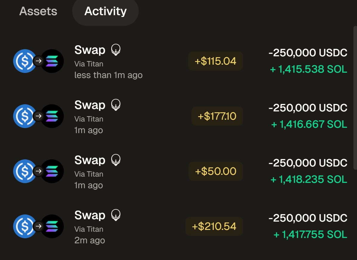 SOLBigBrain's tweet image. I see a nice SOL dip. I BUY! It really is SIMPLE!