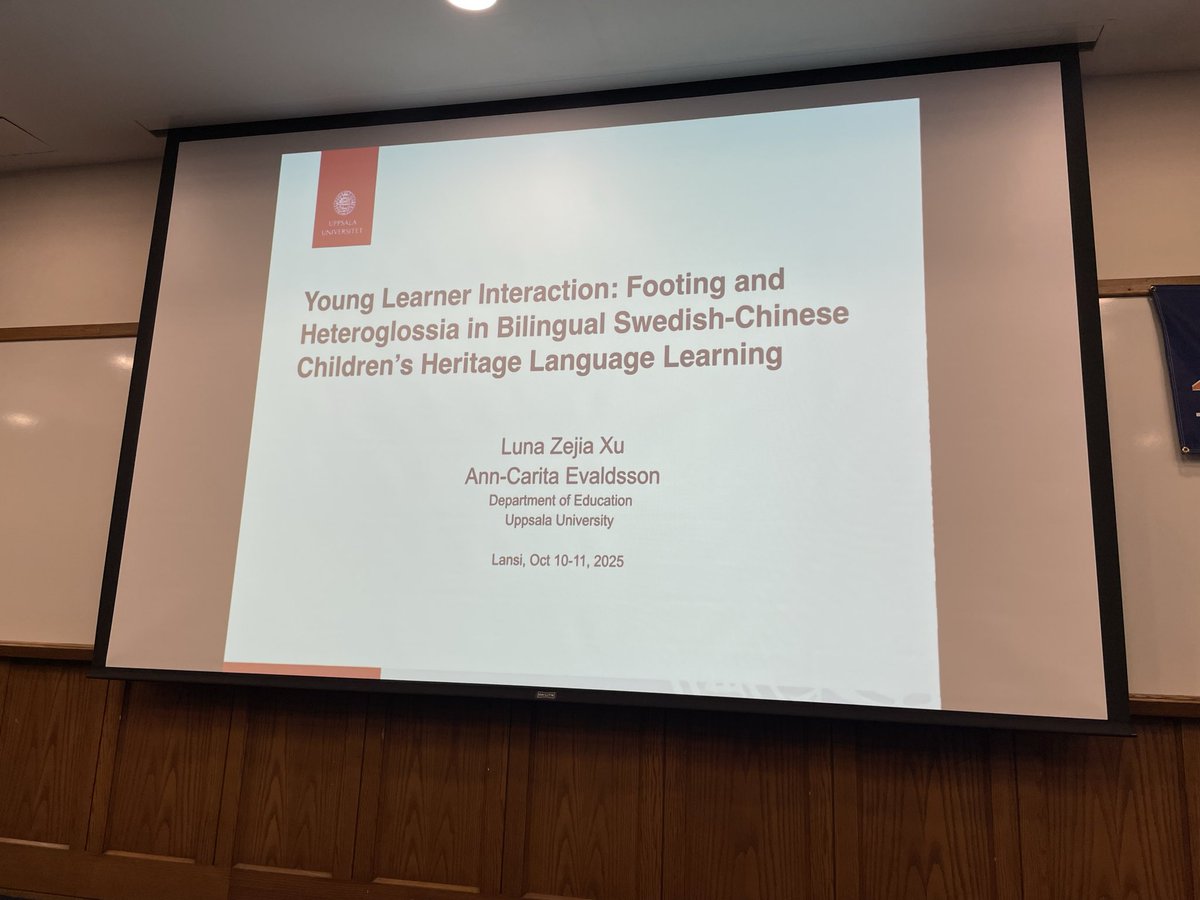 lansi_tc's tweet image. hearing from our colleagues in Sweden on learner agency in the heritage classroom #lansi2025