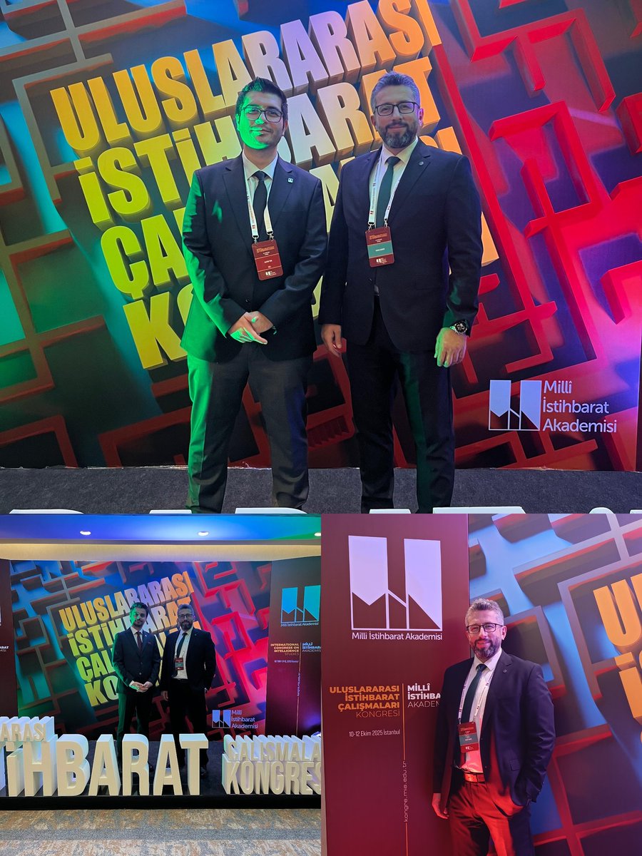 Millî İstihbarat Akademisinin düzenlemiş olduğu "Uluslararası İstihbarat Çalışmaları Kongresi"nde bildirimizi sunduk. Millî İstihbarat Akademimize teşekkürlerimi sunuyorum. 
<a href="/miakongre/">Uluslararası İstihbarat Çalışmaları Kongresi</a> 
<a href="/miaedutr/">Milli İstihbarat Akademisi</a>