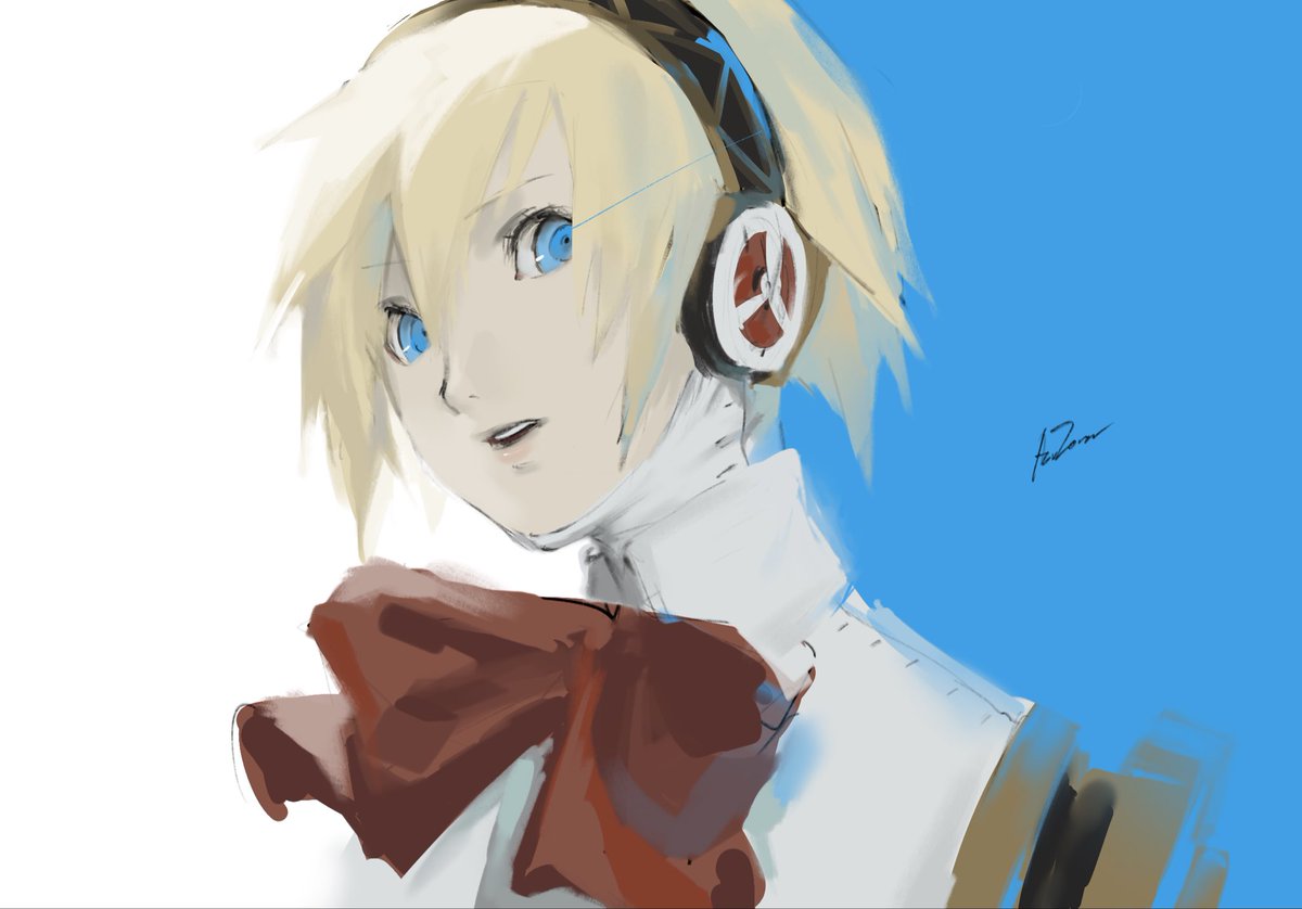 aigis i drew on the bus