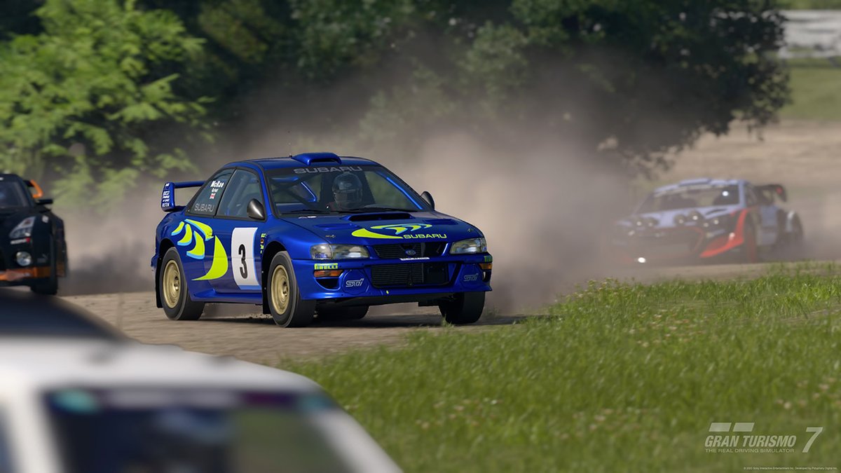 skymac_org's tweet image. Ajout d&apos;une petite réalisation en Impreza Rally Car sur l&apos;épreuve Sardegna des #WeeklyChallenges #GT7 de cette semaine : skymac.org/GT7-Circuits/E… Un combo très formateur, tout en douceur, pour qui débute avec les épreuves terre sur #GranTurismo7 !