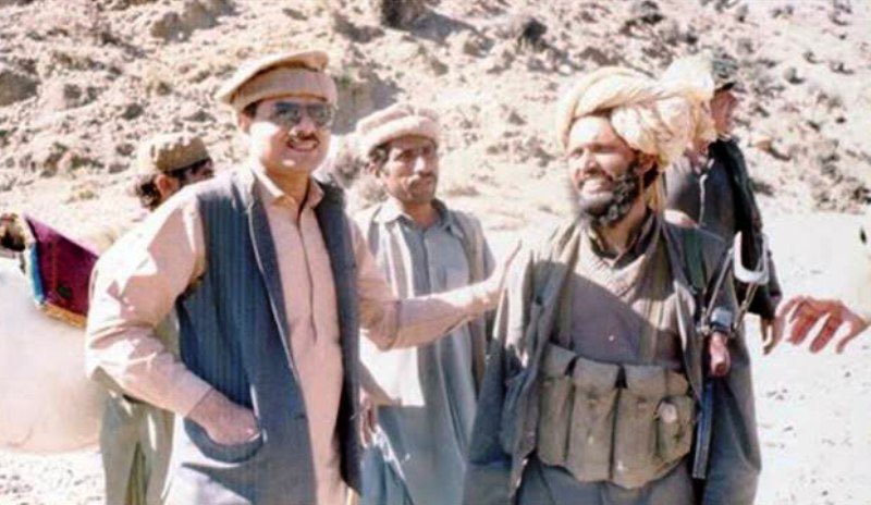 Shahednazir's tweet image. Indeed, 
I am a Pakistani,
 And I love my country. 
But we should accept that we trained them, and now they are testing their skills against us. 
General Hamid Gul is in the picture
#PakAfghanClash .