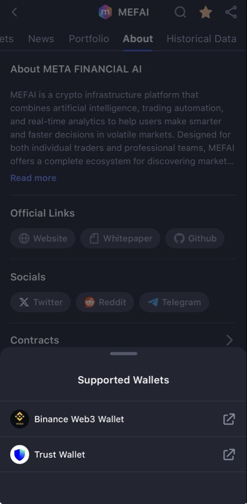 aliahmadi800's tweet image. $MEFAI
Monday in #BinanceWallet 
#mexc