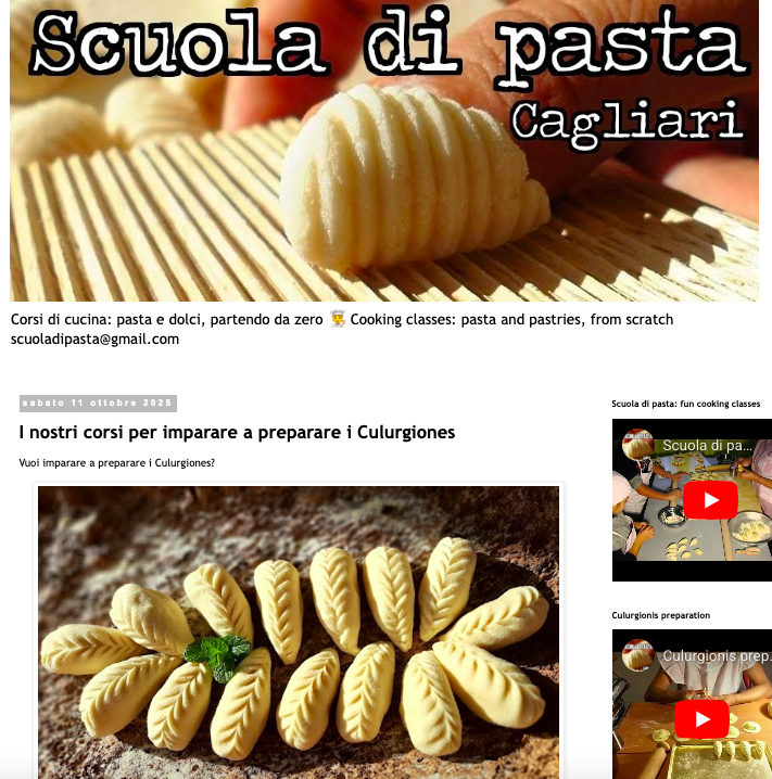 ScuolaDiPasta's tweet photo. Tutto quello che devi sapere sui nostri corsi dedicati ai #culurgiones
https://t.co/zw3PyusEgZ
#pasta #handmadepasta #pastaclass #corsi #Cagliari https://t.co/T6L0uF5Xnd