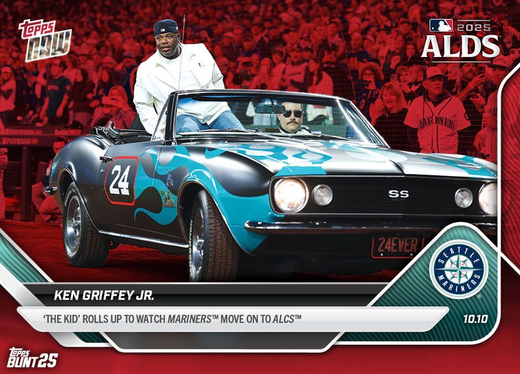 ToppsBUNT's tweet image. 🔱 TOPPS NOW: The Mariners punch their ticket to the ALCS! #Postseason #SeizeTheMoment #RepDetroit
📰 More: buff.ly/YThUTOA