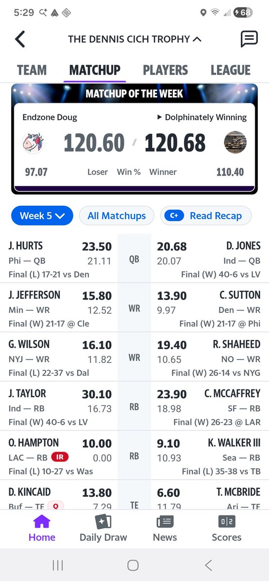 DougMcClain00's tweet image. My bad beat #GameofInches