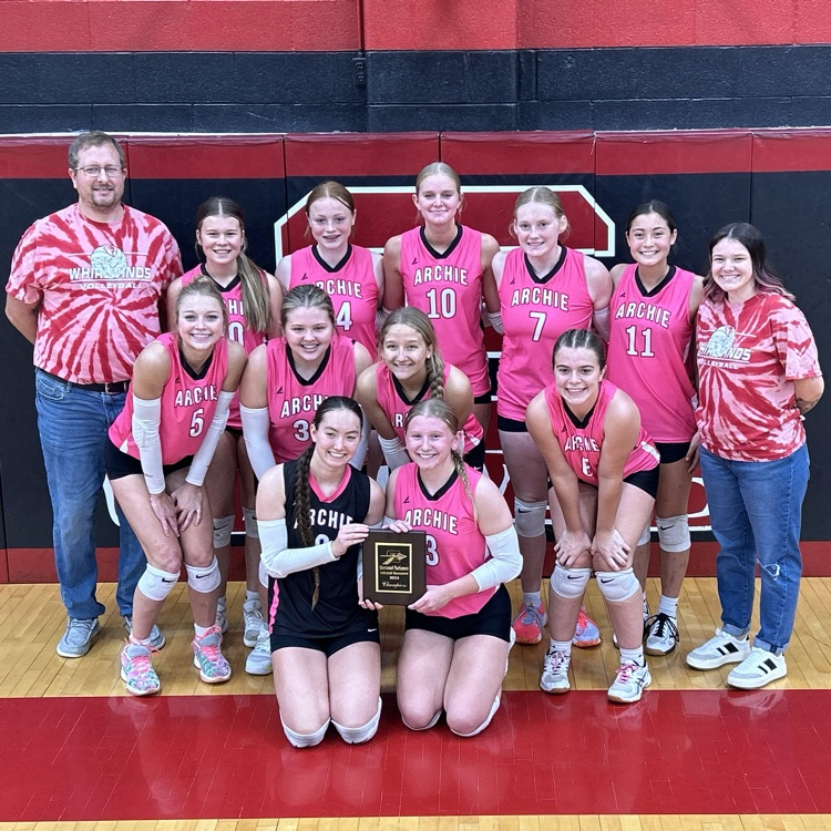 archie62237's tweet photo. Your Lady Whirlwinds are the Champions of the Sherwood Black and White Tournament! 🏆
Congratulations, Whirlwinds! #ArchieStrong https://t.co/TJarwHQHxH
