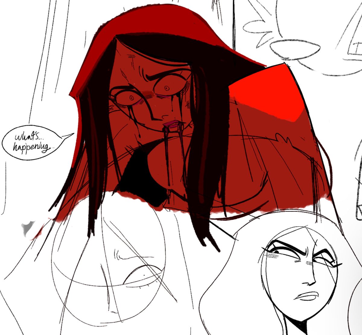 Jojomama38's tweet image. Sketches/unfinished work