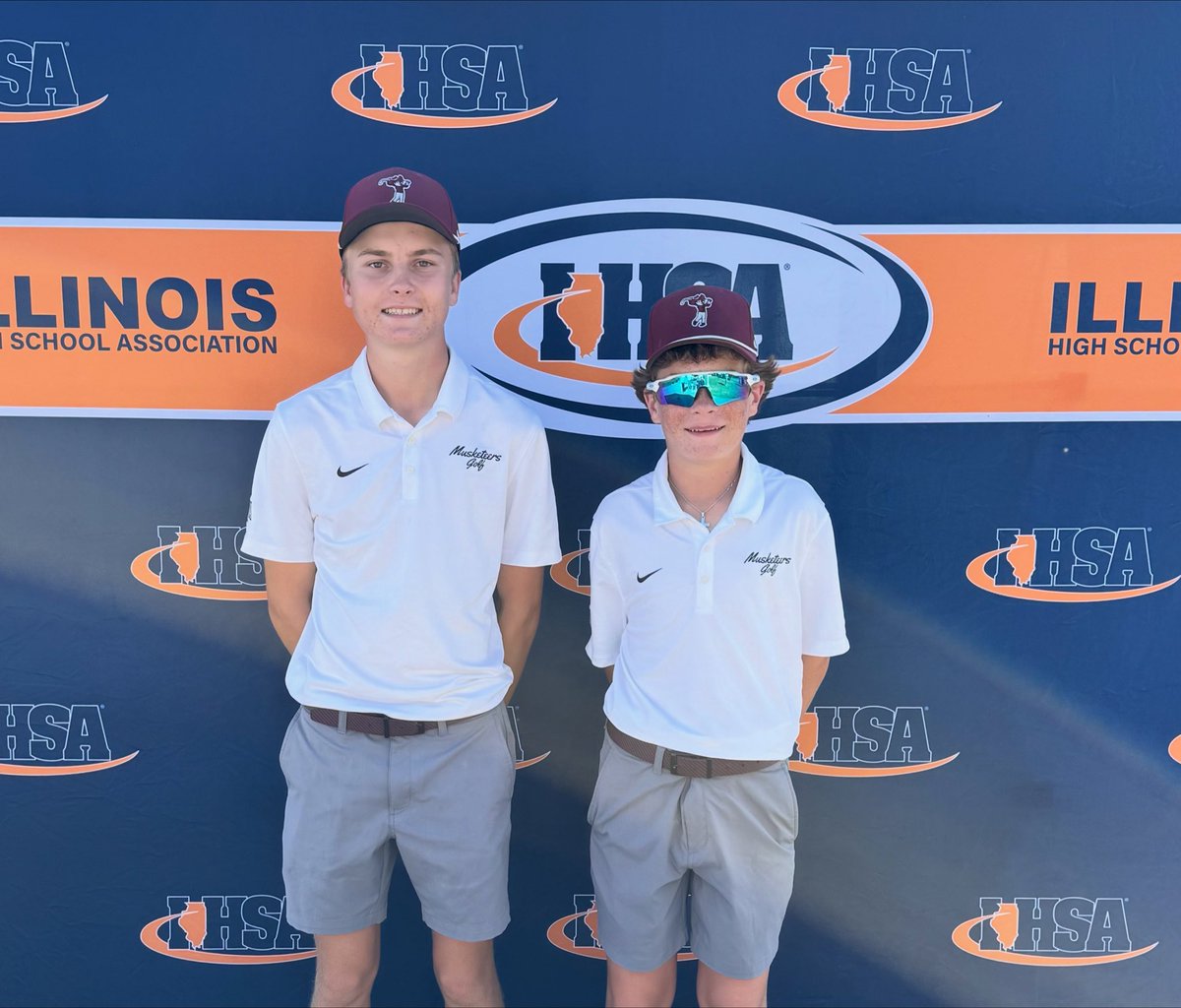 Our own Kruz Koester and Porter Donjon competed as individuals in Day 2 of the IHSA State Finals

Kruz completed his 4th year and final event of varsity golf with a 169 two day score! 

Porter shot 162 over two days and that was good for the lowest freshman score at the event!