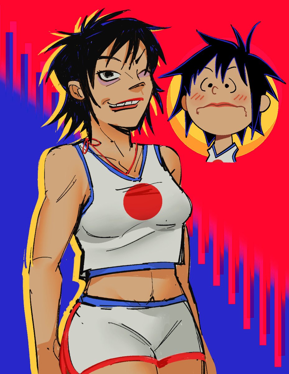 princelycharrm's tweet image. she makes me insane #gorillaz