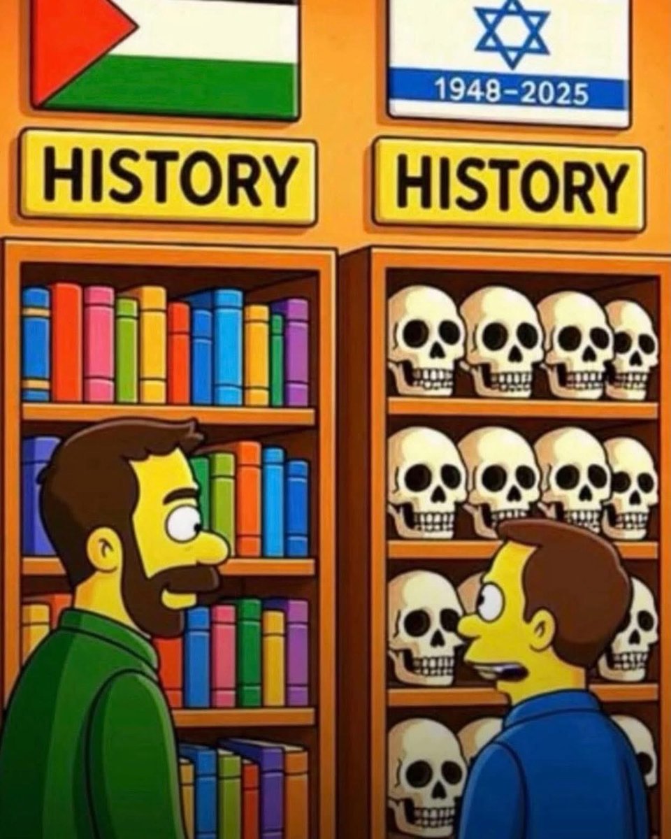83Phoenix33's tweet image. Those who claim to protect the West from &quot;barbarians&quot; have razed schools, archives, and libraries, seeking to erase all memory.
True barbarism is erasing a history and a people.
#Gaza #Memory #Colonialism
