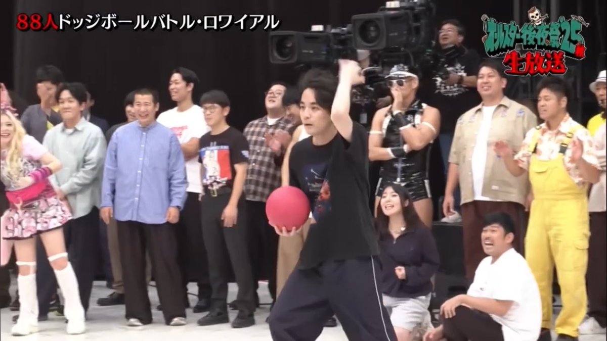 99lxp_w's tweet image. 見逃し10/19 0:57まで➰🏐💘
#オールスター後夜祭25秋 
#TVer tver.jp/episodes/epuur…