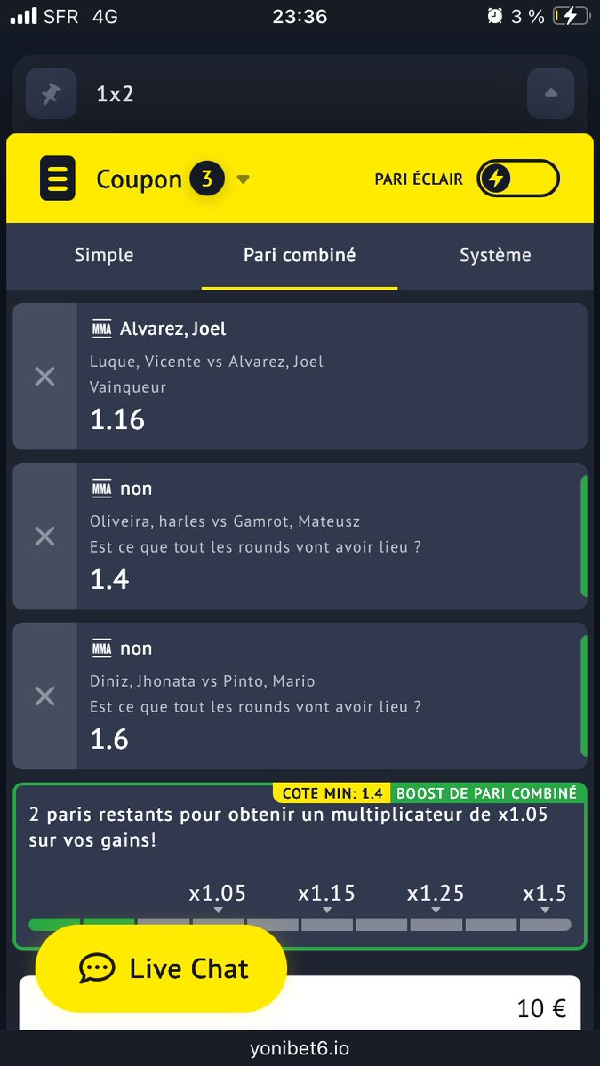 NOI7PRONOS's tweet image. A tenter.

#TeamParieur #TeamParieurs #MMA #UFCRio