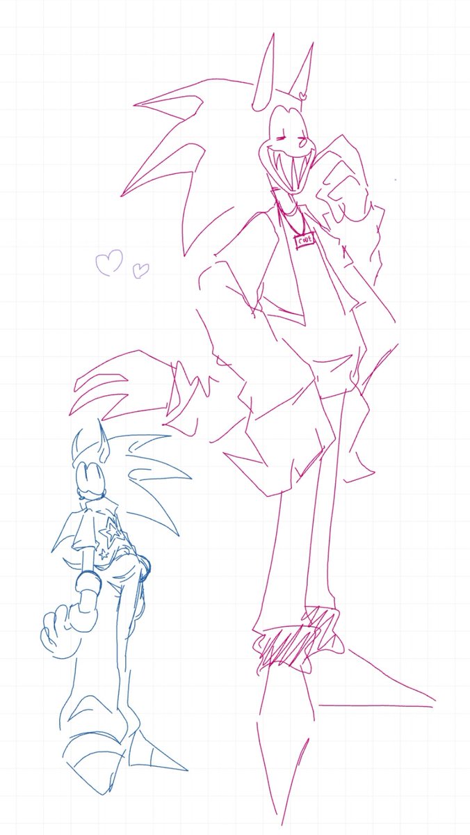 lazyArtist47278's tweet image. Talll and shorty #rewrittencode
#rewritesonic #fatalerrorsweep