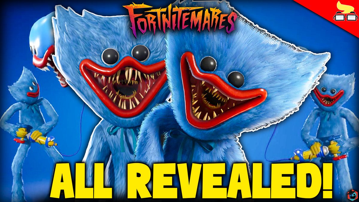 🚨NEW VIDEO ALERT!🚨
The Huggy Wuggy Skin Pack REVEALED! (Fortnite Skin Collab)
WATCH HERE⬇️
youtu.be/Ltp_9_B2hSs?si…
-
-
#MobPartnersInCrime #PoppyPlaytime #Fortnite #Fortnitemares2025 #Fortnitemares