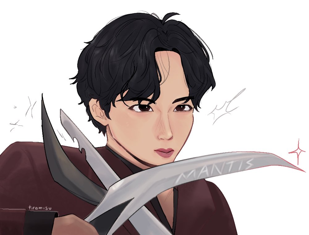 tiramisuwan's tweet image. me when i lock in #mantis #임시완