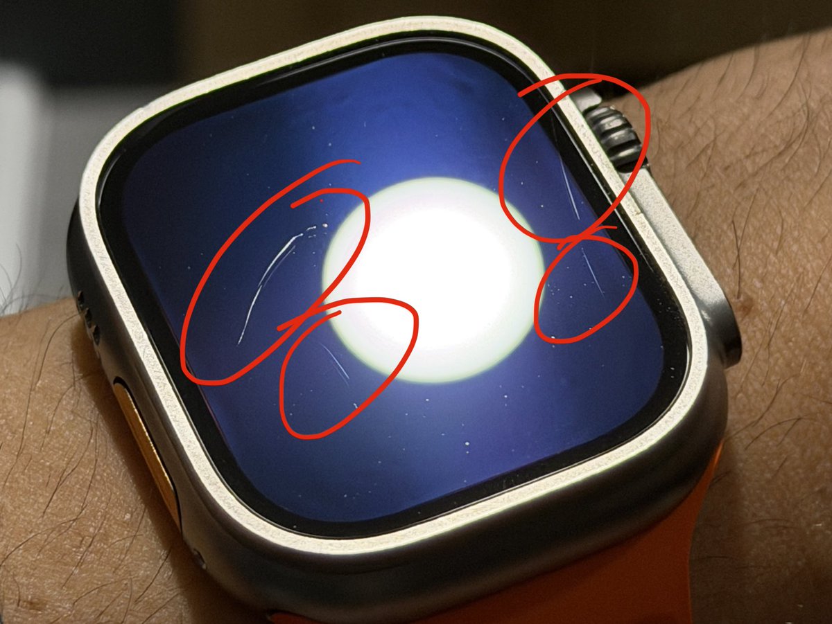 nieantyfan's tweet image. Gdy ktoś mi farmazoni, że AW Ultra nie da się zarysować… 

Da się. Ba, nawet nie wiem kiedy 🫠

#AppleWatchUltra2