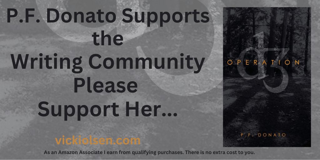 vickiolsen48's tweet photo. #WritingCommunity Please support and promote other #authors. @PFDonato supports #writers
#writerslife #WritersSupport #ReadMoreBooks #writerlift #PayItForward #writershelpingwriters
https://t.co/FClrhgZYcb https://t.co/N41PE6KSXw