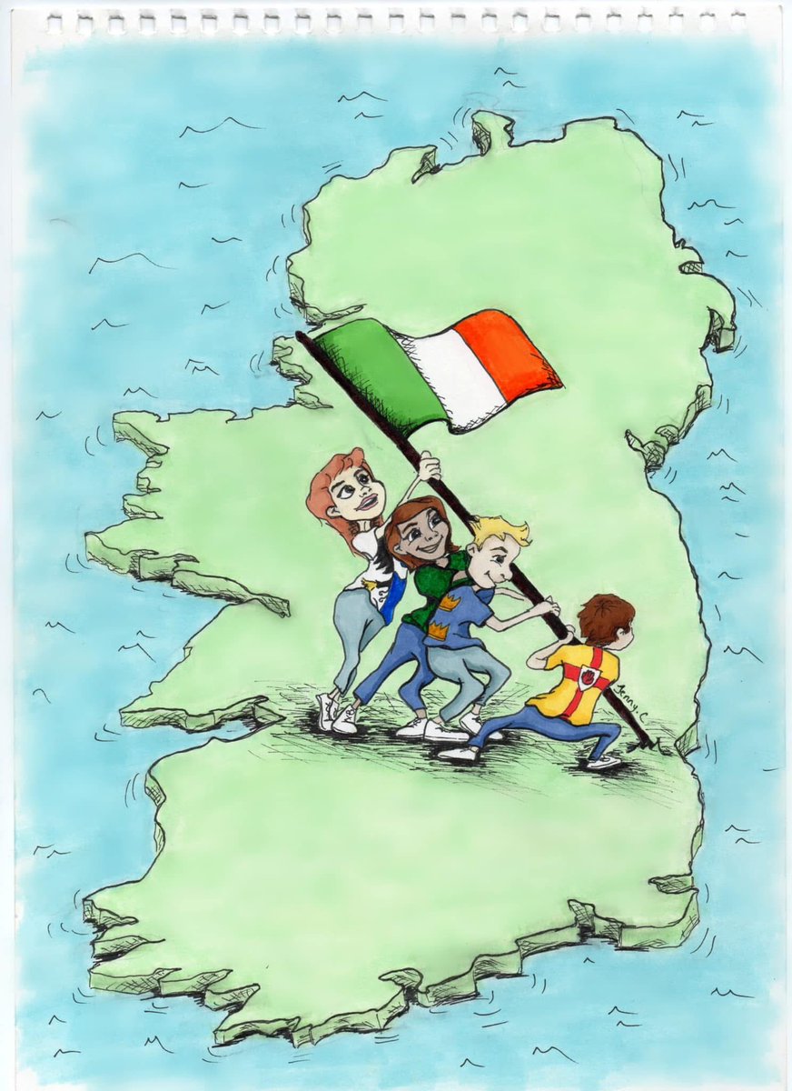 IrishUnity's tweet image. being a united irelander is a state of mind