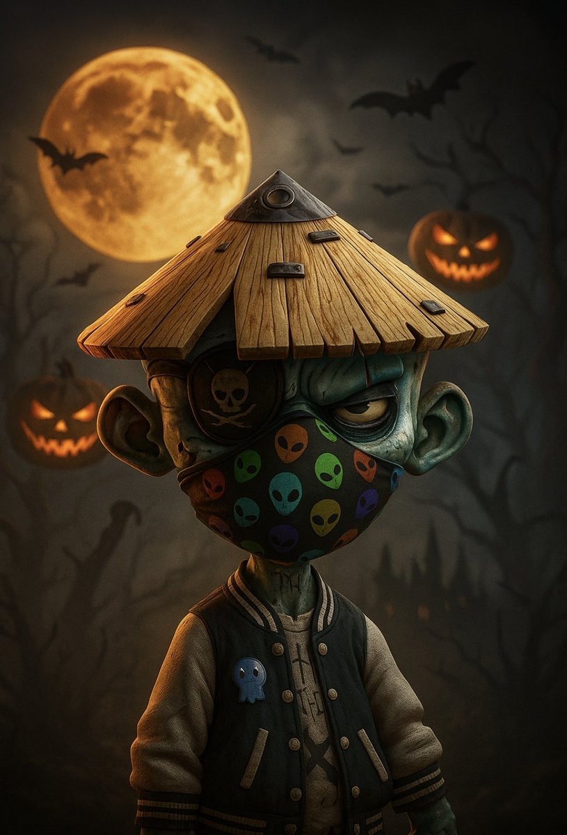 CryptoSalsaMike's tweet image. This is my @MoonApeLab 

Spooky for the season pumpkin 🎃