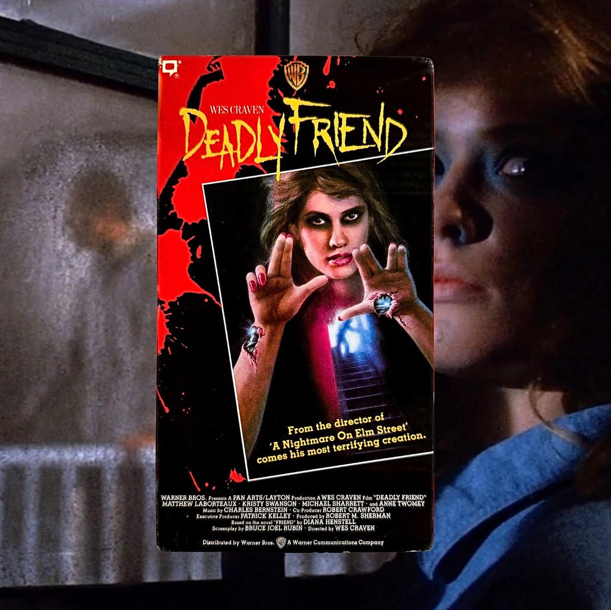 After Hours Video Recommends:

📼 Deadly Friend (1986)
🎬 Directed by Wes Craven

A brilliant mind. A broken heart. And a machine that kills without mercy.

Science plays God. And death answers back 🤖🏀