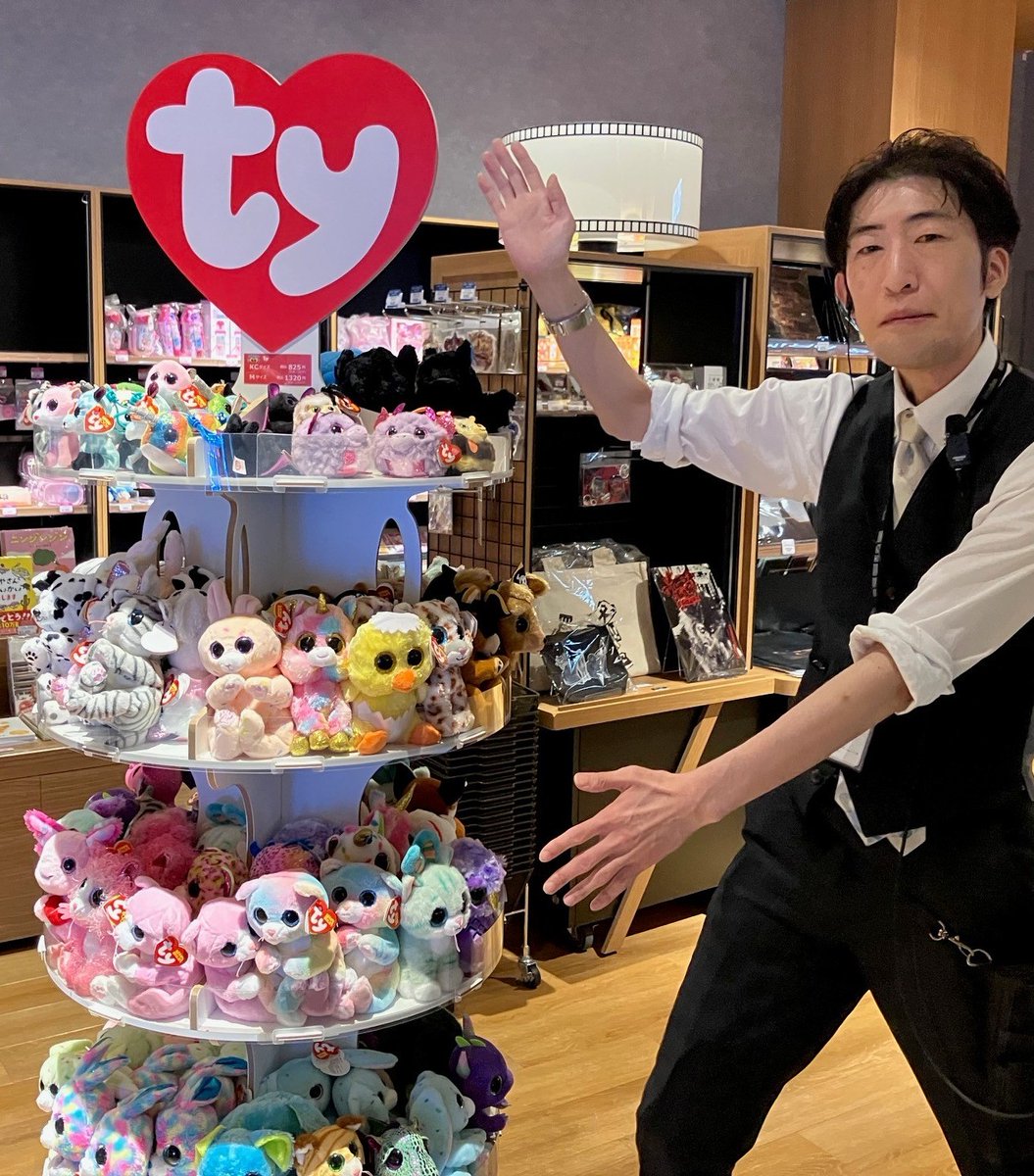 109_yumegaoka's tweet image. ◤世界150ヶ国以上で愛される
　　　オンリーワンのぬいぐるみ◢

当劇場シネマショップにて
“Ty”(タイ)ぬいぐるみ販売中‼️💝
ご来場時は是非ご覧ください☺️

#ty tyjapan.jp