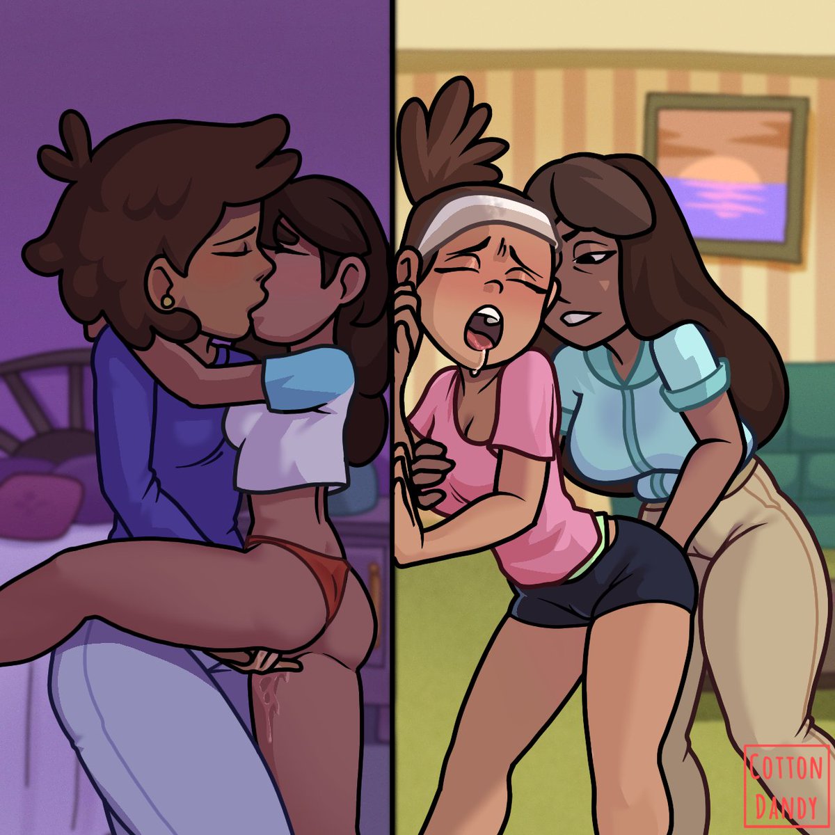Connie and Priyanka decided to spice things up by picking up some thai women.~
