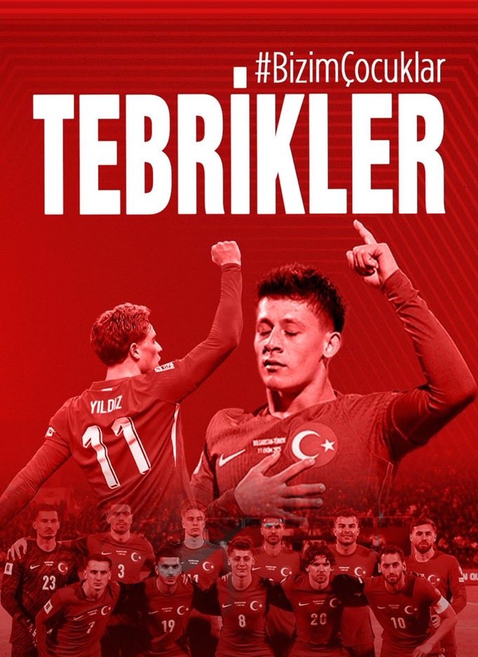 Haydi bizim çocuklar.. Şimdi sıra Gürcistan da. Sonrasında İspanya ile görülecek hesabımız var.
#millitakım